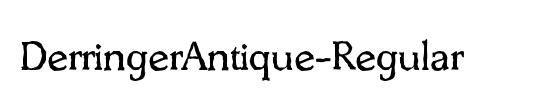 DerringerAntique