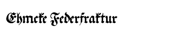 Ehmcke Federfraktur