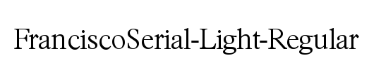 FranciscoSerial-Light