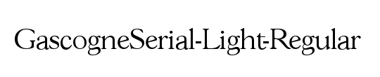 GascogneSerial-Light