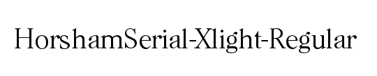 HorshamSerial-Xlight