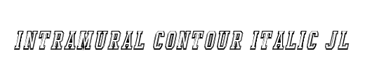 Intramural Contour Italic JL