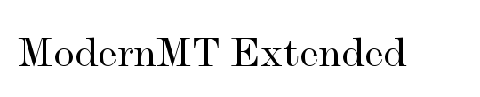 ModernMT Extended