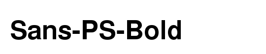 Sans-PS