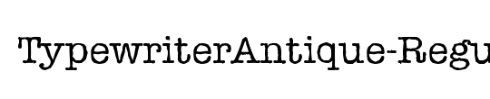 TypewriterAntique