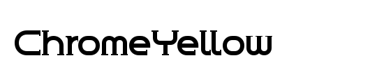 ChromeYellow