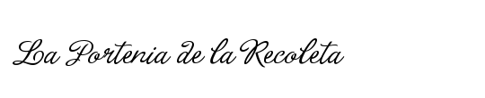 La Portenia de la Recoleta