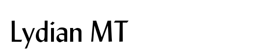Lydian MT