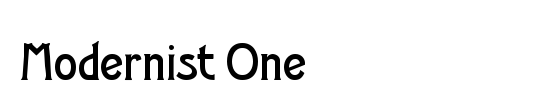 Modernist One