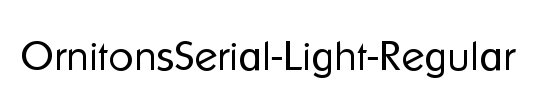 OrnitonsSerial-Light