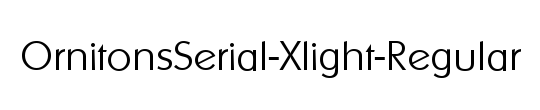 OrnitonsSerial-Xlight