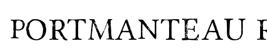 Portmanteau