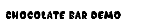 Chocolate Bar Demo