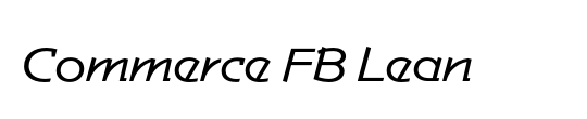 Commerce FB Lean