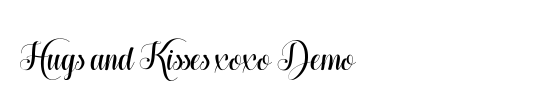 Hugs and Kisses xoxo Demo