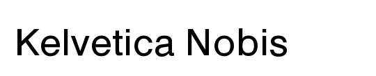 Kelvetica Nobis