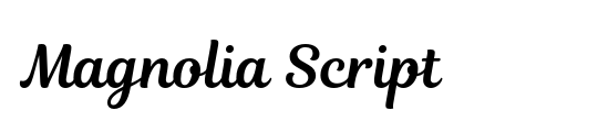 Magnolia Script