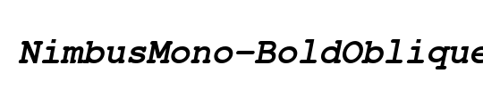 Nimbus Mono