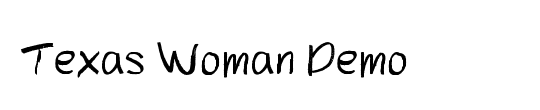 Texas Woman Demo