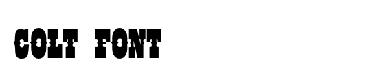 COLT FONT