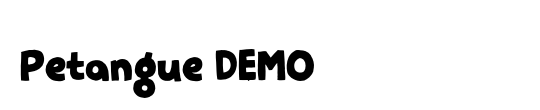 Petangue DEMO