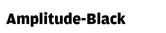 Amplitude-Black