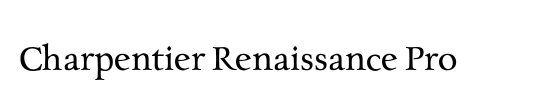 Charpentier Renaissance Pro