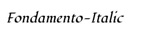 Fondamento
