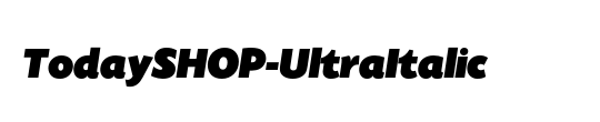 TodaySHOP-UltraItalic