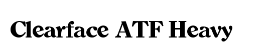 Clearface ATF BQ