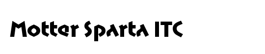 Motter Sparta ITC