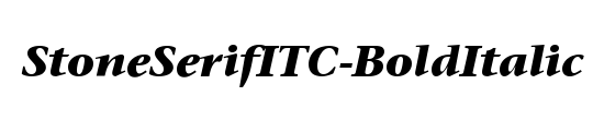 StoneSerifITC