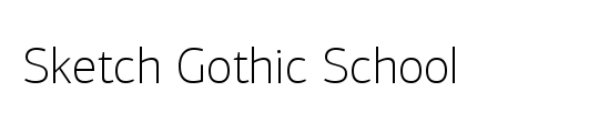 Sketch Gothic School