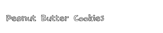 Peanut Butter Cookies