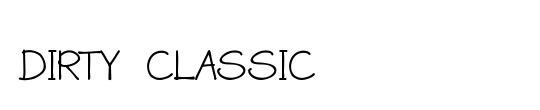 DIRTY CLASSIC Copyright (c) 2009 by Billy Argel. All rights reserved.