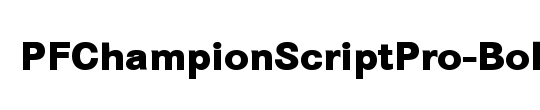 PF Champion Script Pro