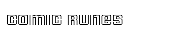 Comic Runes