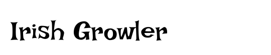 Irish Growler