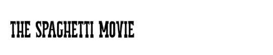 THE SPAGHETTI MOVIE