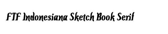 FTF Indonesiana Sketch Book 