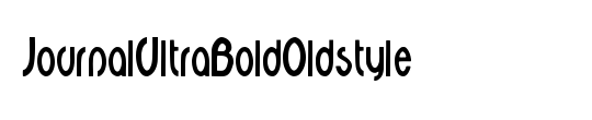 JournalUltraBoldOldstyle