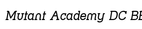 Mutant Academy DC BB