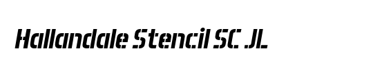 Hallandale Stencil SC JL