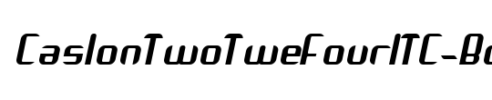 CaslonTwoTweFourITC