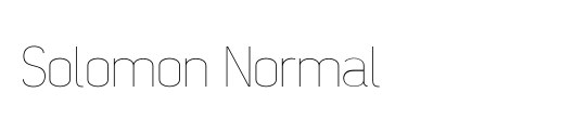 Solomon Normal