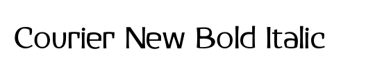 Courier New 