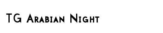 TG Arabian Night