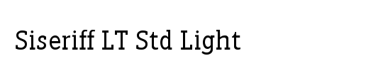 Siseriff LT Std Light