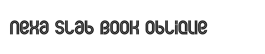 Nexa Slab Book Oblique