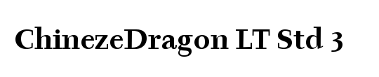 ChinezeDragon LT Std 3